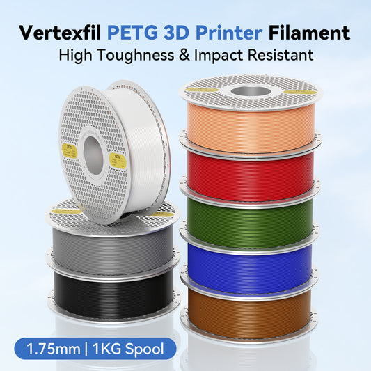 Vertexfil PETG Filament 1.75mm 1kg – Strong, Durable & Easy to Print