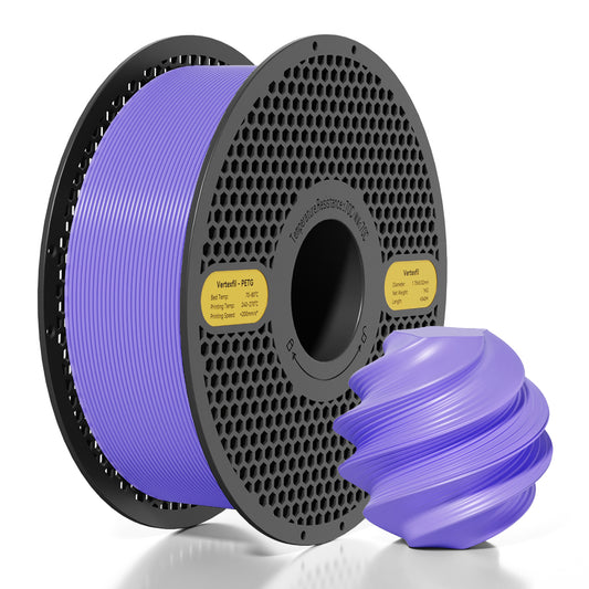 Vertexfil PETG Filament 1.75mm High Speed 10kg Carton Box (10 x 1kg Spools) - Dimensional Accuracy Β±0.02mm