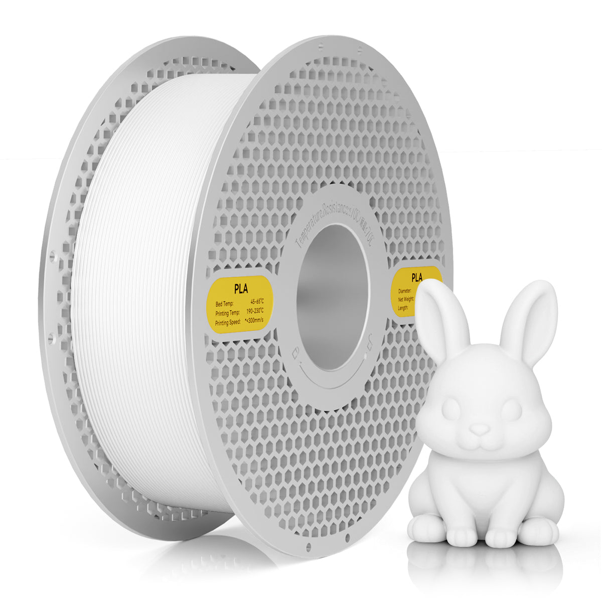 Vertexfil PLA Filament 1kg – 1.75mm, ±0.02mm Dimensional Accuracy