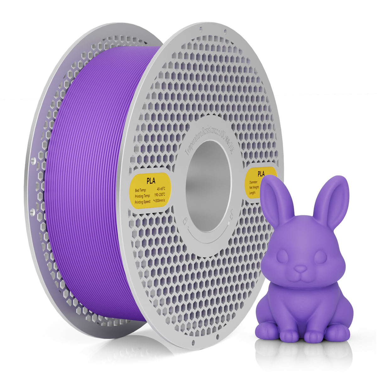 Vertexfil PLA Filament 1kg – 1.75mm, ±0.02mm Dimensional Accuracy