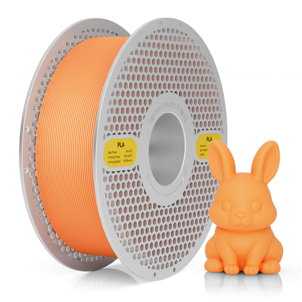 Vertexfil PLA Filament 1kg – 1.75mm, ±0.02mm Dimensional Accuracy