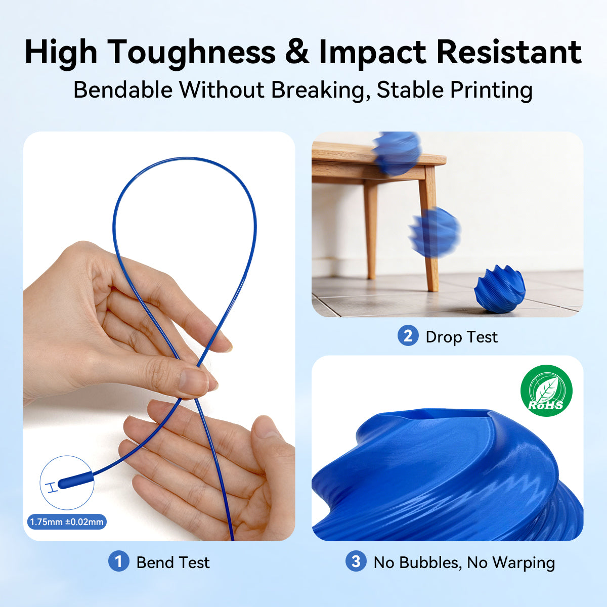 Vertexfil PETG Filament 1.75mm 1kg – Strong, Durable & Easy to Print