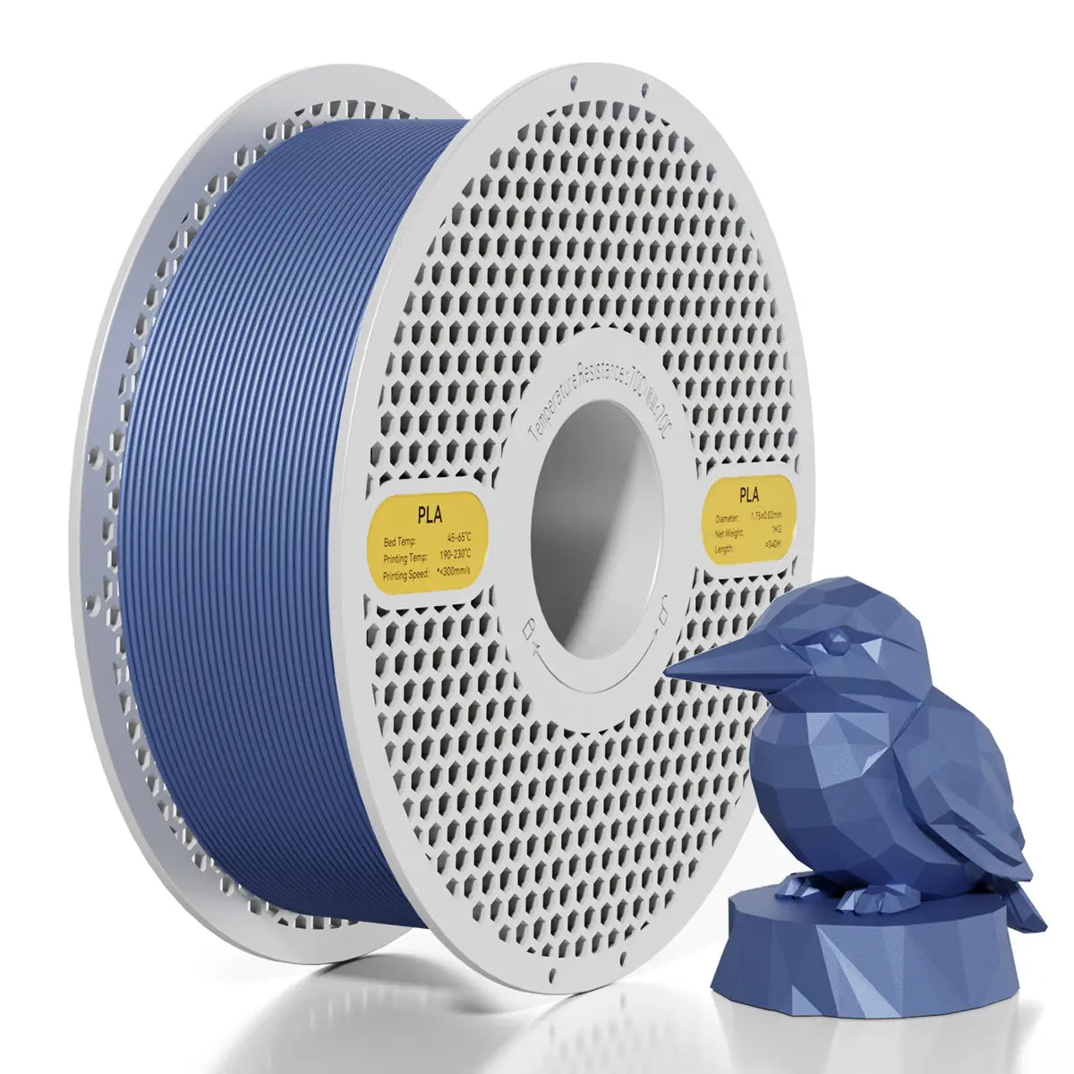 Vertexfil PLA Filament 1kg – 1.75mm, ±0.02mm Dimensional Accuracy