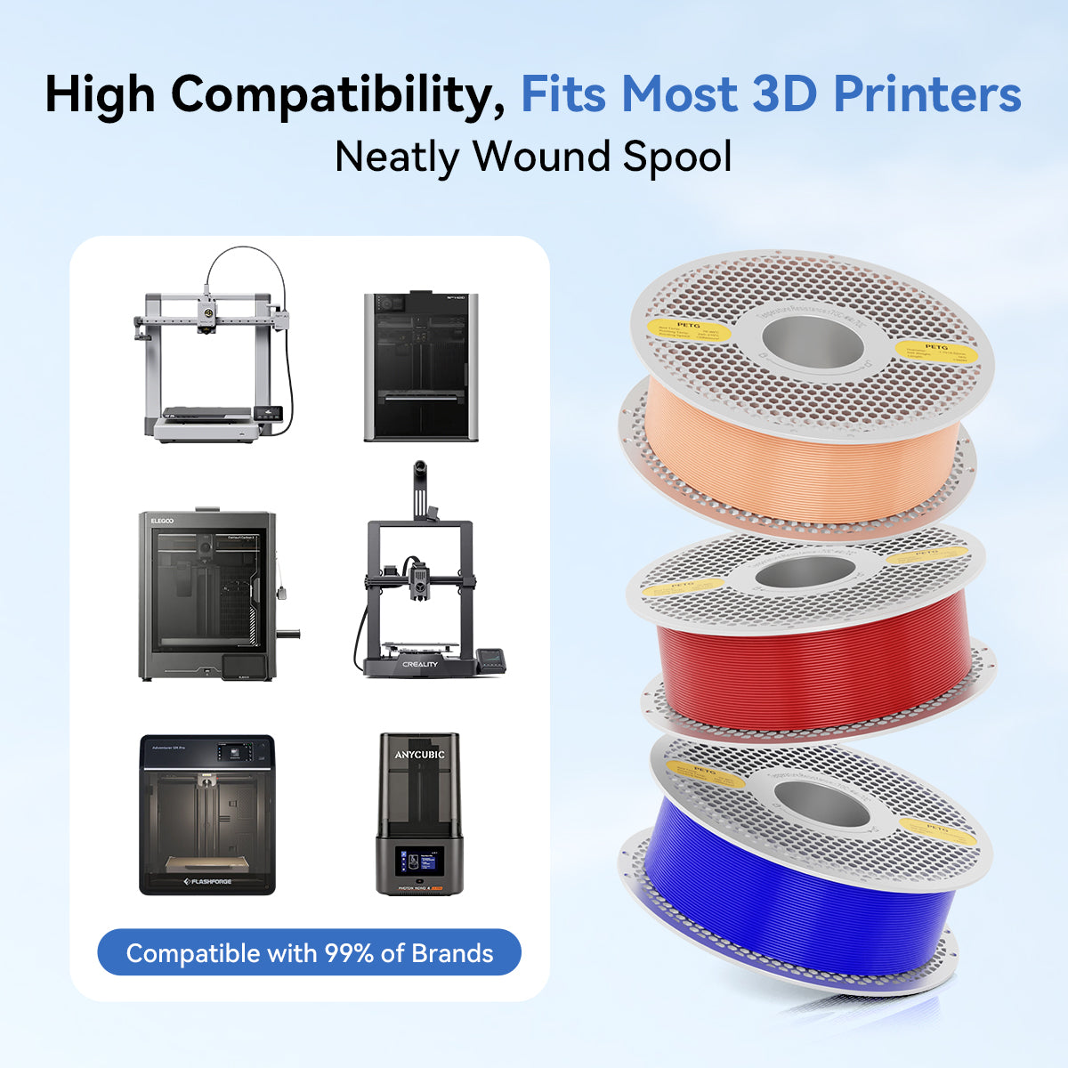 Vertexfil PETG Filament 1.75mm 1kg – Strong, Durable & Easy to Print