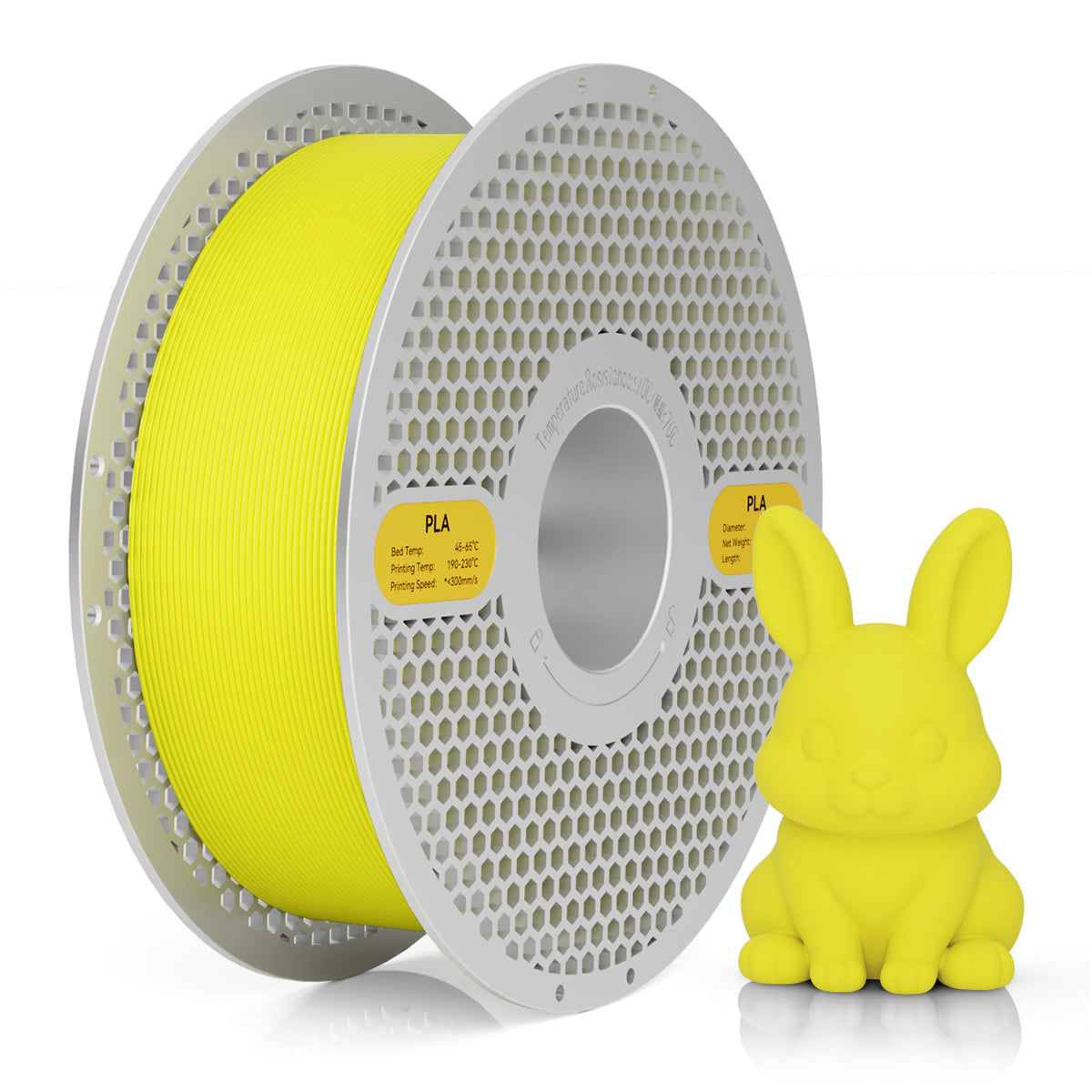 Vertexfil PLA Filament 1kg – 1.75mm, ±0.02mm Dimensional Accuracy