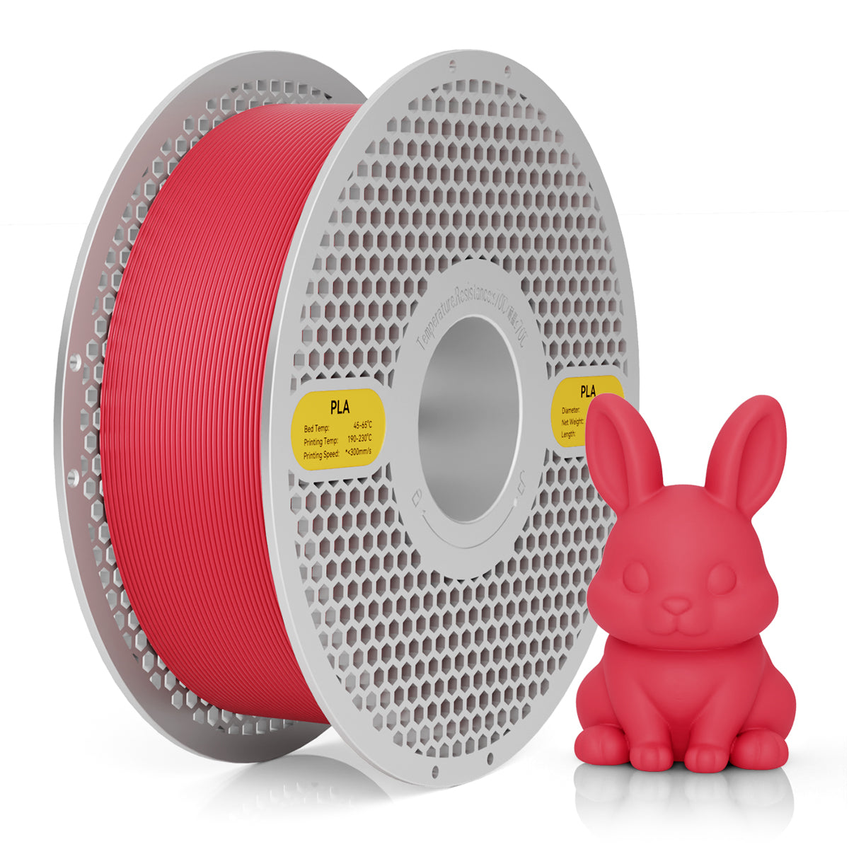 Vertexfil PLA Filament 1kg – 1.75mm, ±0.02mm Dimensional Accuracy