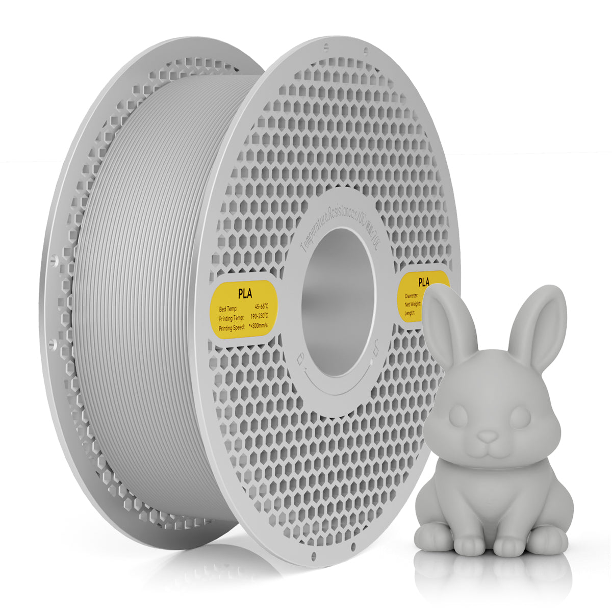Vertexfil PLA Filament 1kg – 1.75mm, ±0.02mm Dimensional Accuracy