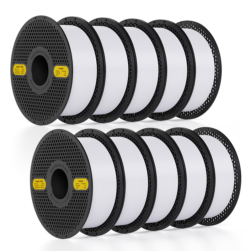 [$10 OFF AT CHECKOUT] PETG Filament 1.75mm – 10kg Carton (10 × 1kg Spools)