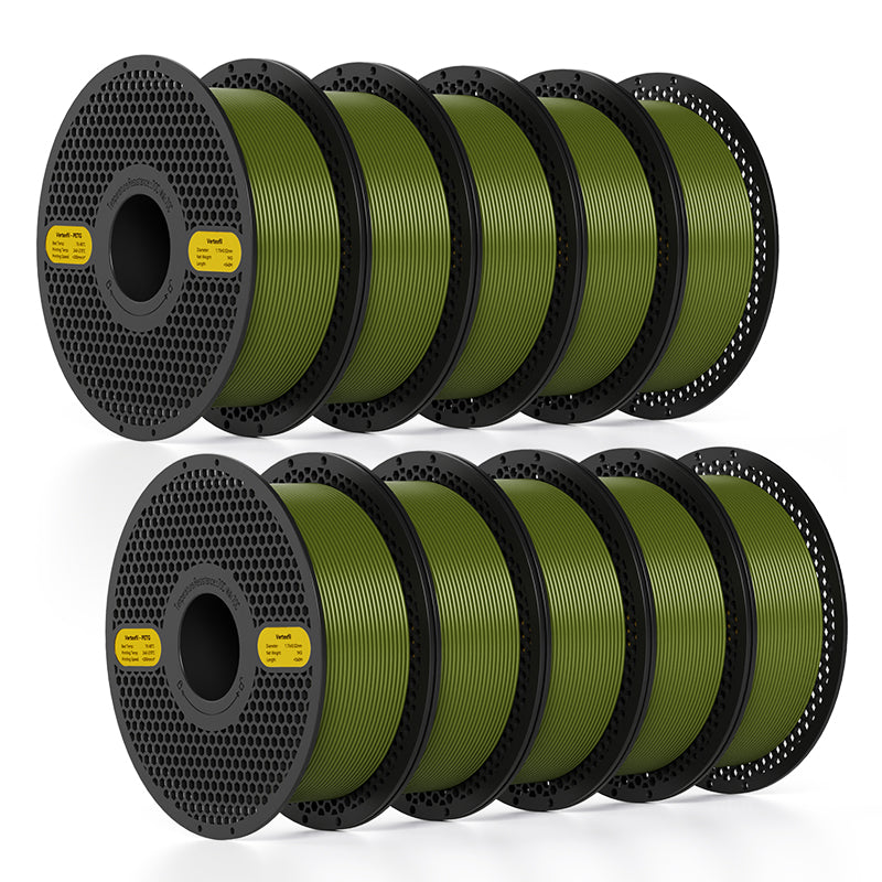 [$10 OFF AT CHECKOUT] PETG Filament 1.75mm – 10kg Carton (10 × 1kg Spools)