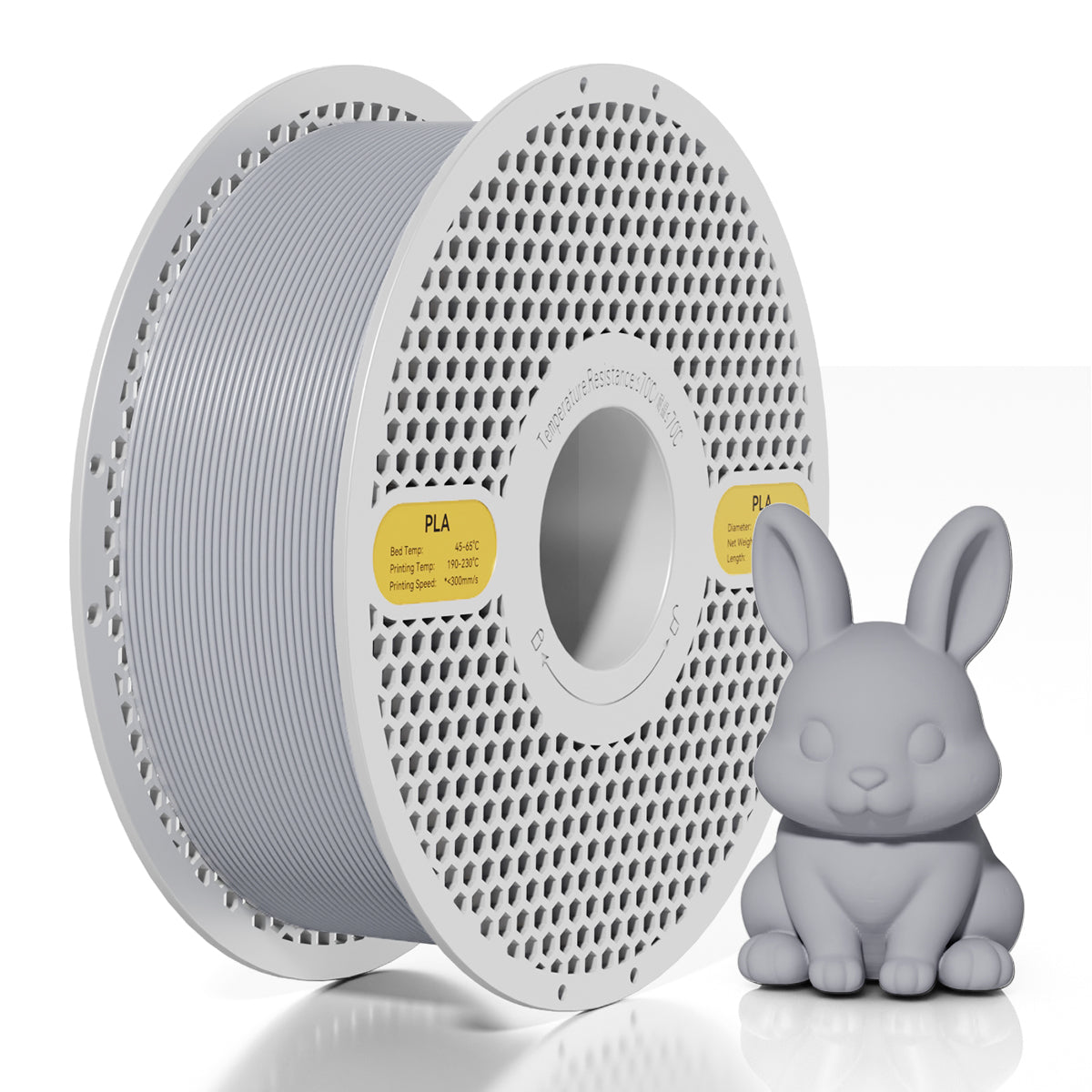 Vertexfil PLA Filament 1kg – 1.75mm, ±0.02mm Dimensional Accuracy