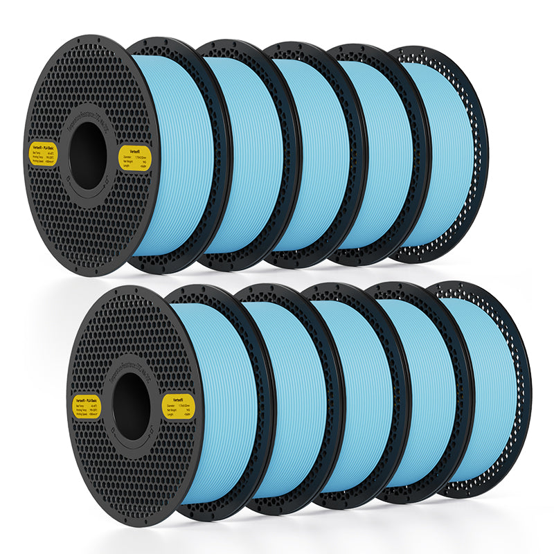 [$10 OFF AT CHECKOUT] PLA Filament Black 1.75mm - 10kg Carton (10 × 1kg Spools)