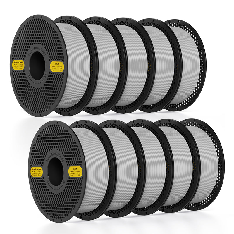 [$10 OFF AT CHECKOUT] PLA Filament Black 1.75mm - 10kg Carton (10 × 1kg Spools)