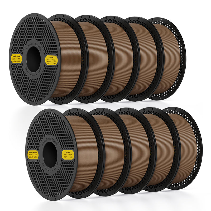 [$10 OFF AT CHECKOUT] PLA Filament Black 1.75mm - 10kg Carton (10 × 1kg Spools)