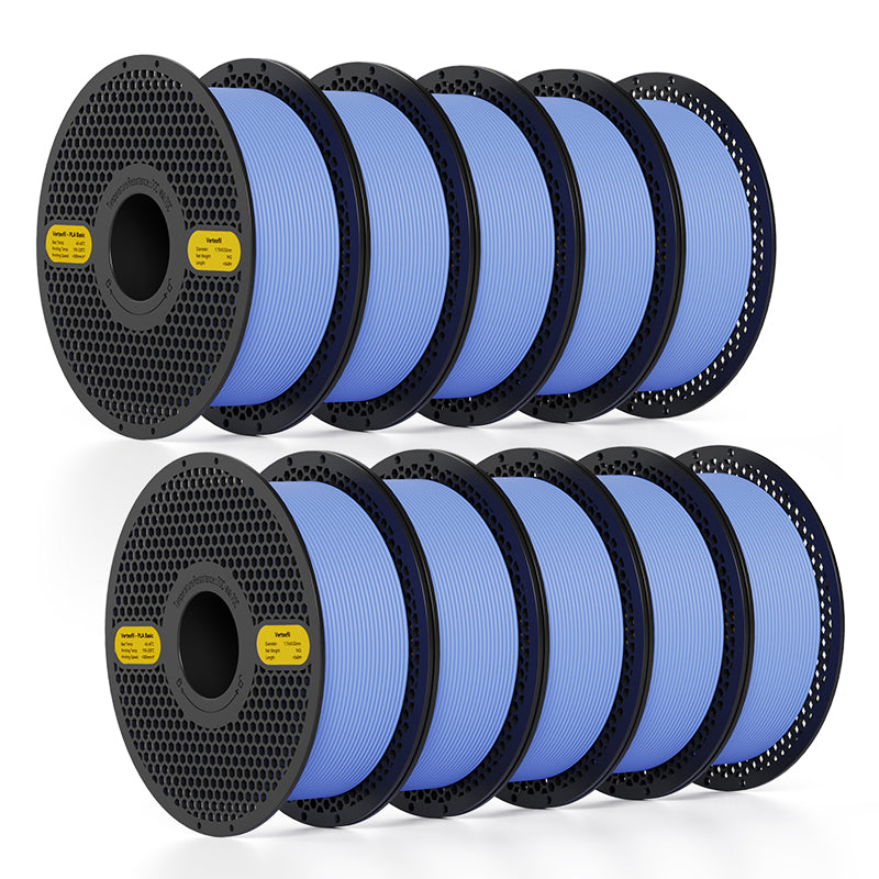 [$10 OFF AT CHECKOUT] PLA Filament Black 1.75mm - 10kg Carton (10 × 1kg Spools)