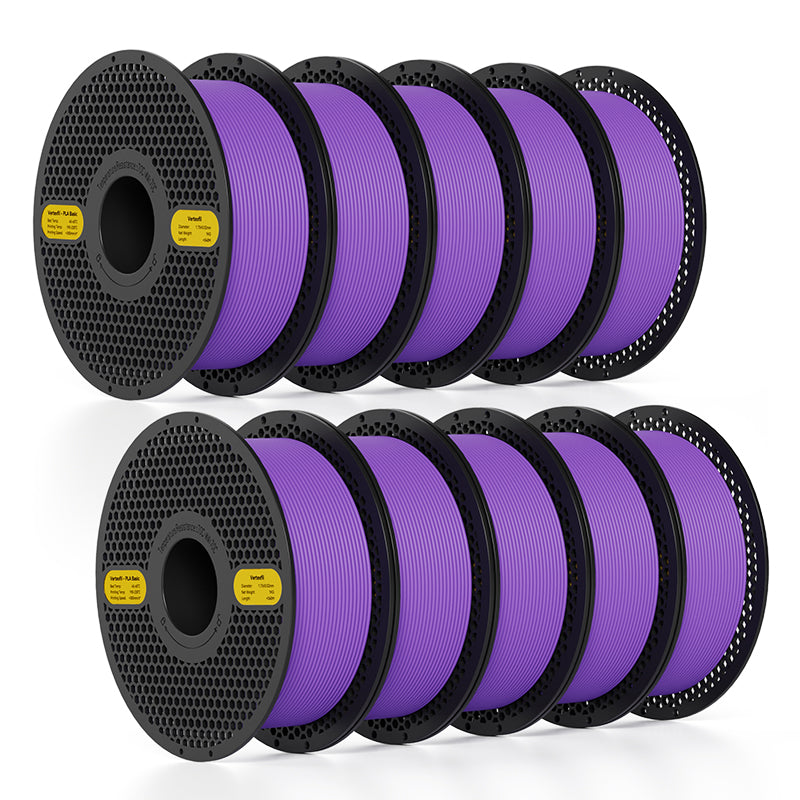 [$10 OFF AT CHECKOUT] PLA Filament Black 1.75mm - 10kg Carton (10 × 1kg Spools)