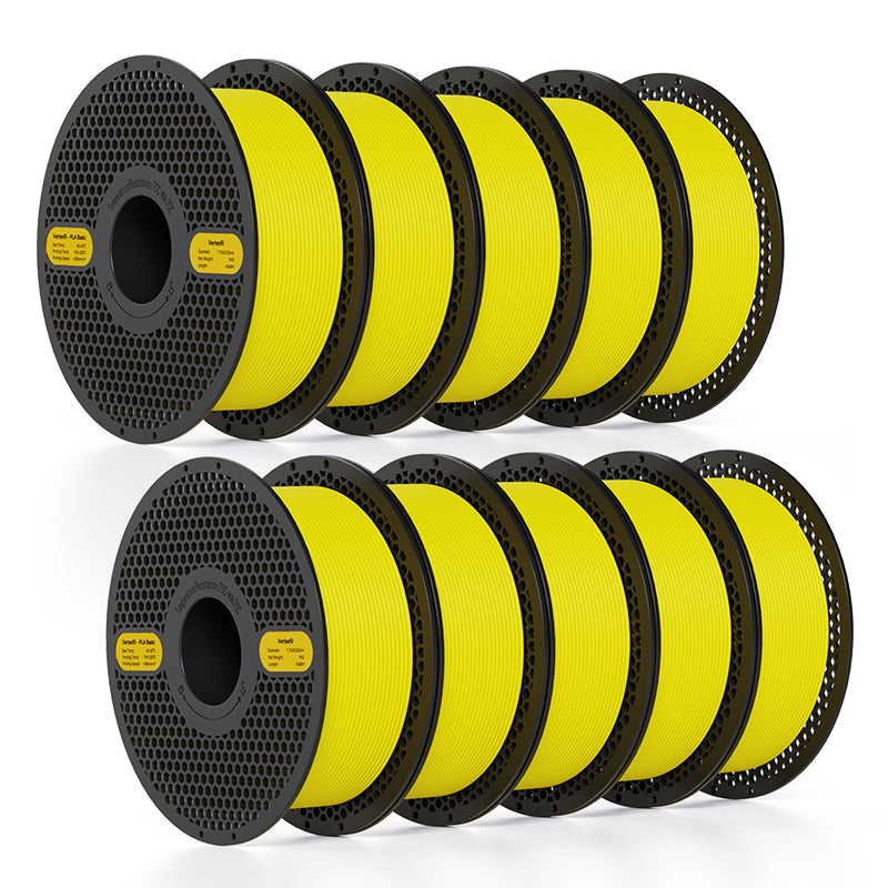 [$10 OFF AT CHECKOUT] PLA Filament Black 1.75mm - 10kg Carton (10 × 1kg Spools)